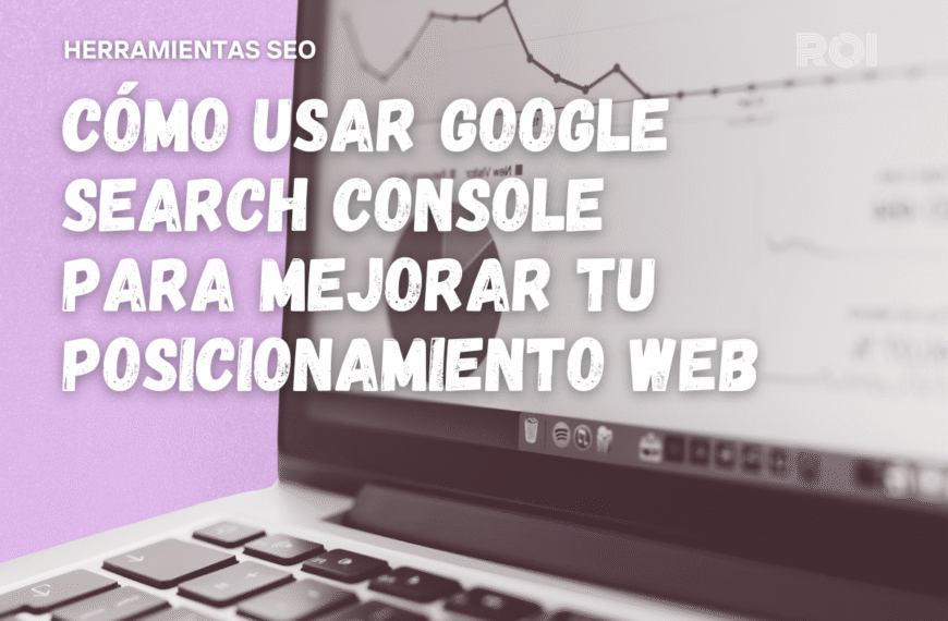 cómo usar google search console